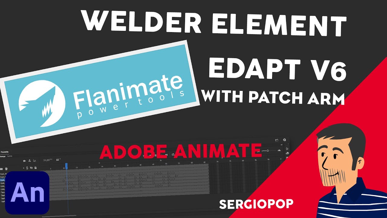 EDAP Tools V6. Welder Element. Adobe Animate