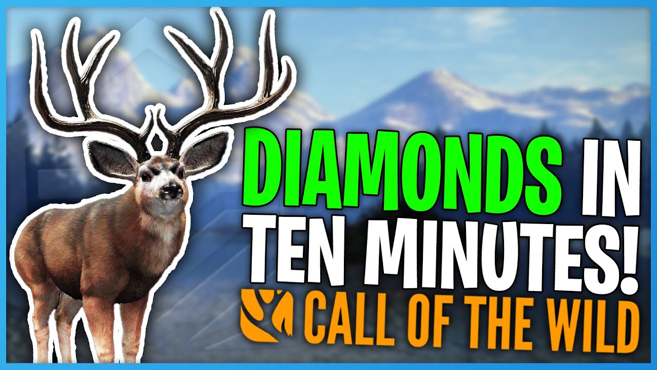 How I Find Diamonds Every 10 Minutes! | theHunter Call Of The Wild