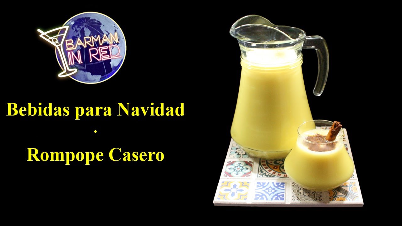 Bebidas para Navidad · Rompope Casero 🎄