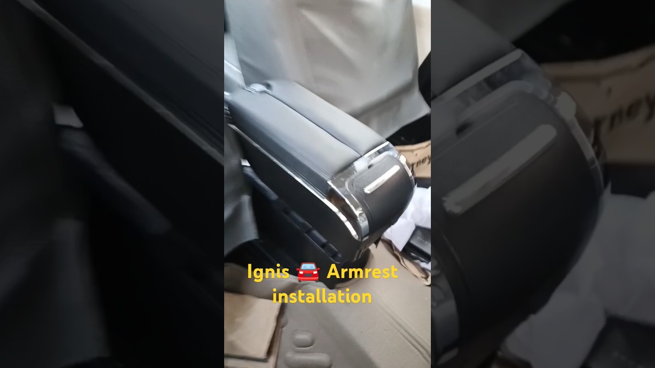 ignis car 🚘 Armrest available for all 🚘 #maruti #ignis #armrest #caraccessories #shortfeed
