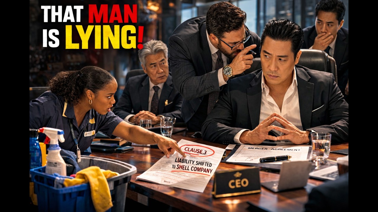 That Man Is Lying! — Black Janitor Exposes a Plot Against the Korean Mafia Boss