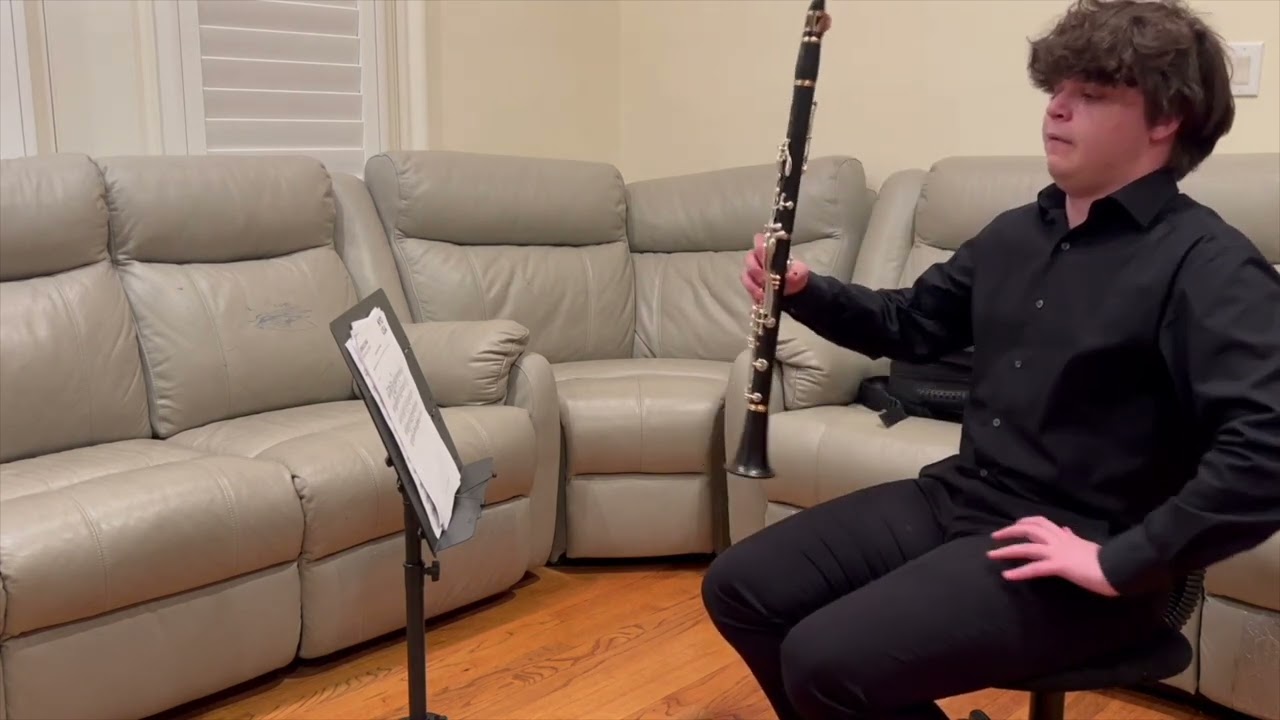 2025 NYO/NYO2 Clarinet Audition Video REJECTED