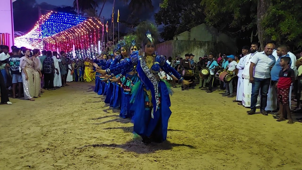 සෙබඩ නර්තනය Sebada dance බලපිටිය අමරසීහාරාම පෙරහැර 2024