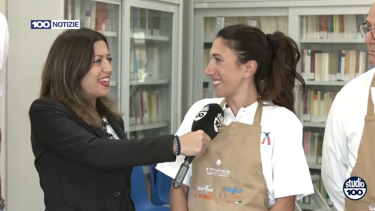 Uno sportivo in cucina. I campioni Antonella Palmisano e Luigi Mastrangelo in cucina per un giorno