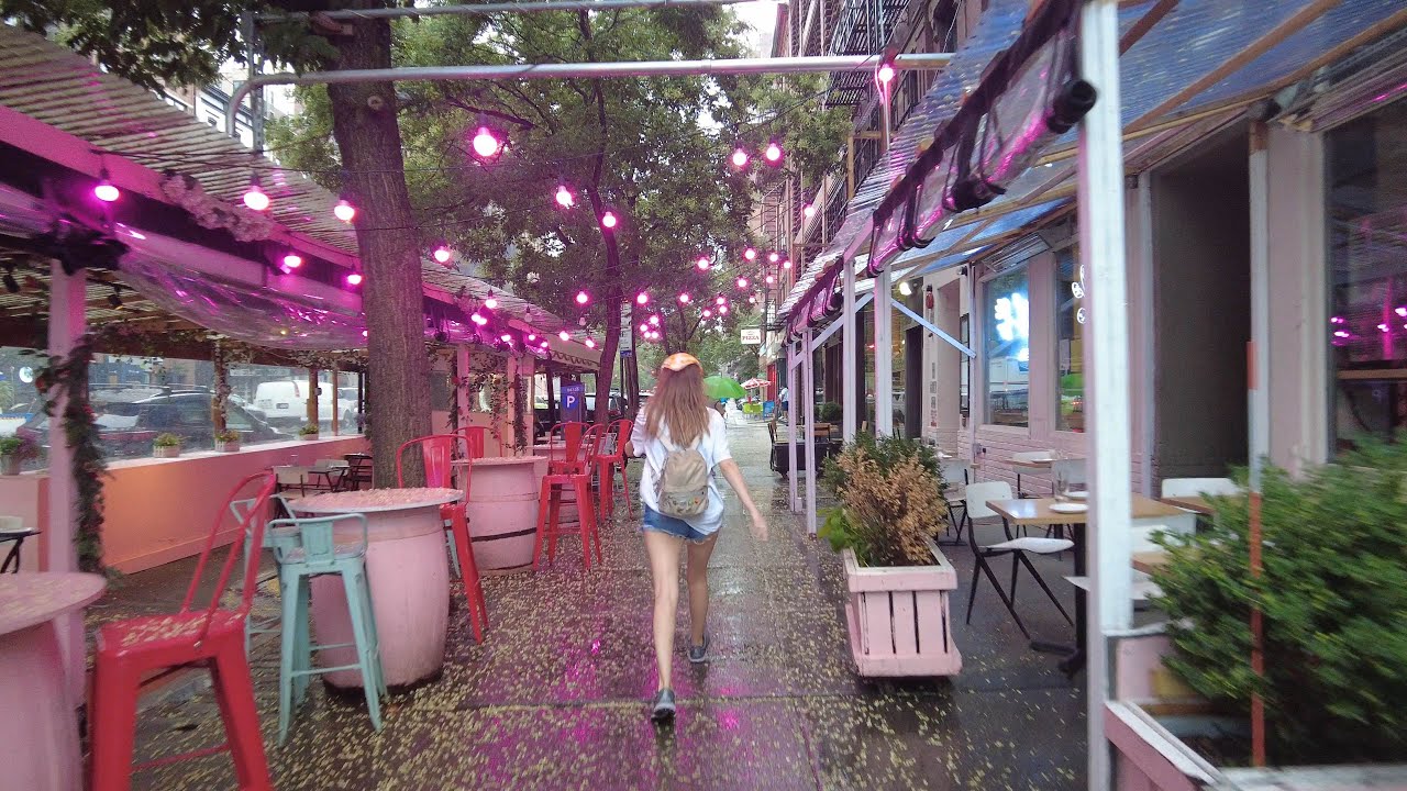 New York City - Rainy Upper West Side walk 7/25/23