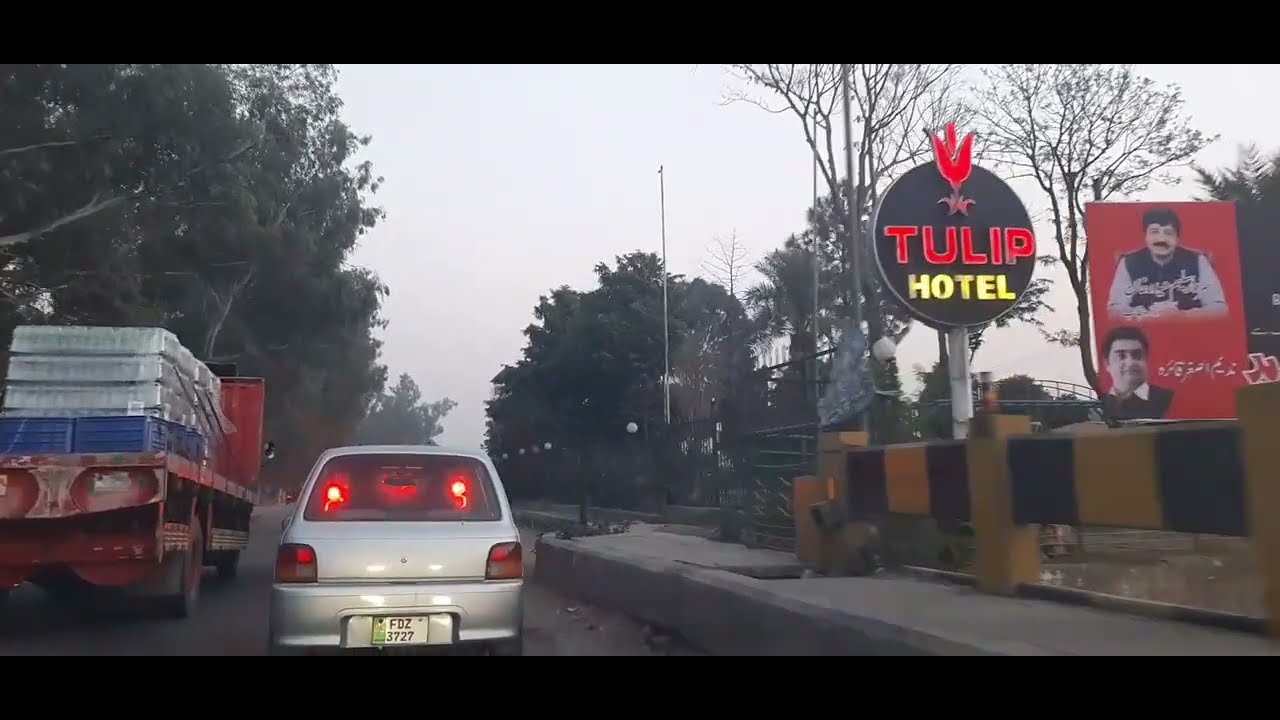 SO BEAUTIFUL SUNSET VIEW GT ROAD LAHORE TO ISLAMABAD PAKISTAN 🇵🇰 TRAVEL WITH MAK 