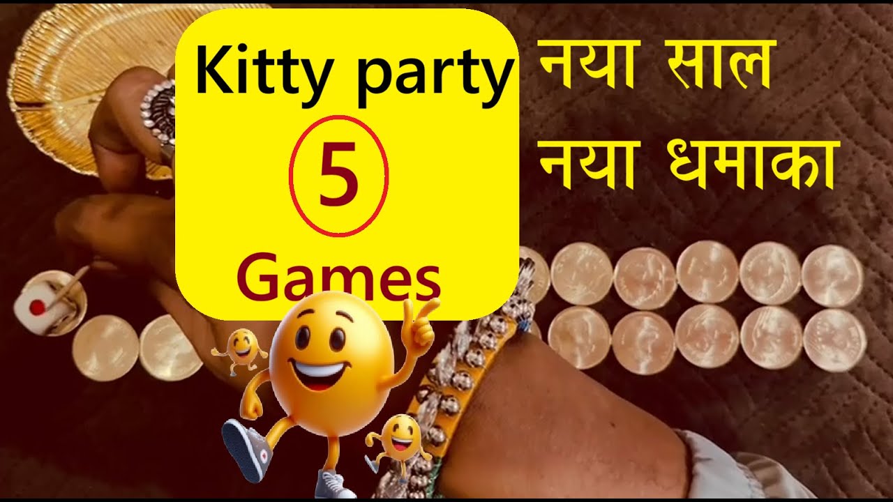5 games for New year/ New Year's Eve games,/Kitty games for ladies/Funny games