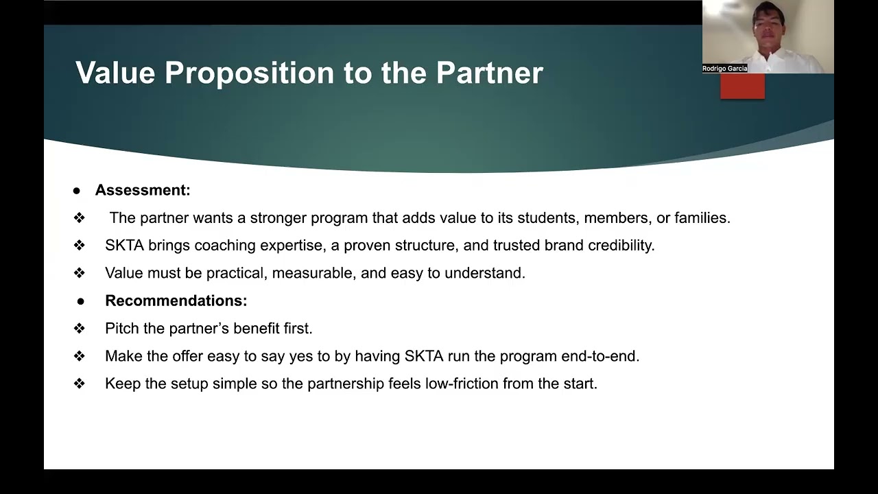 Strategic Partnering Plan Presentation