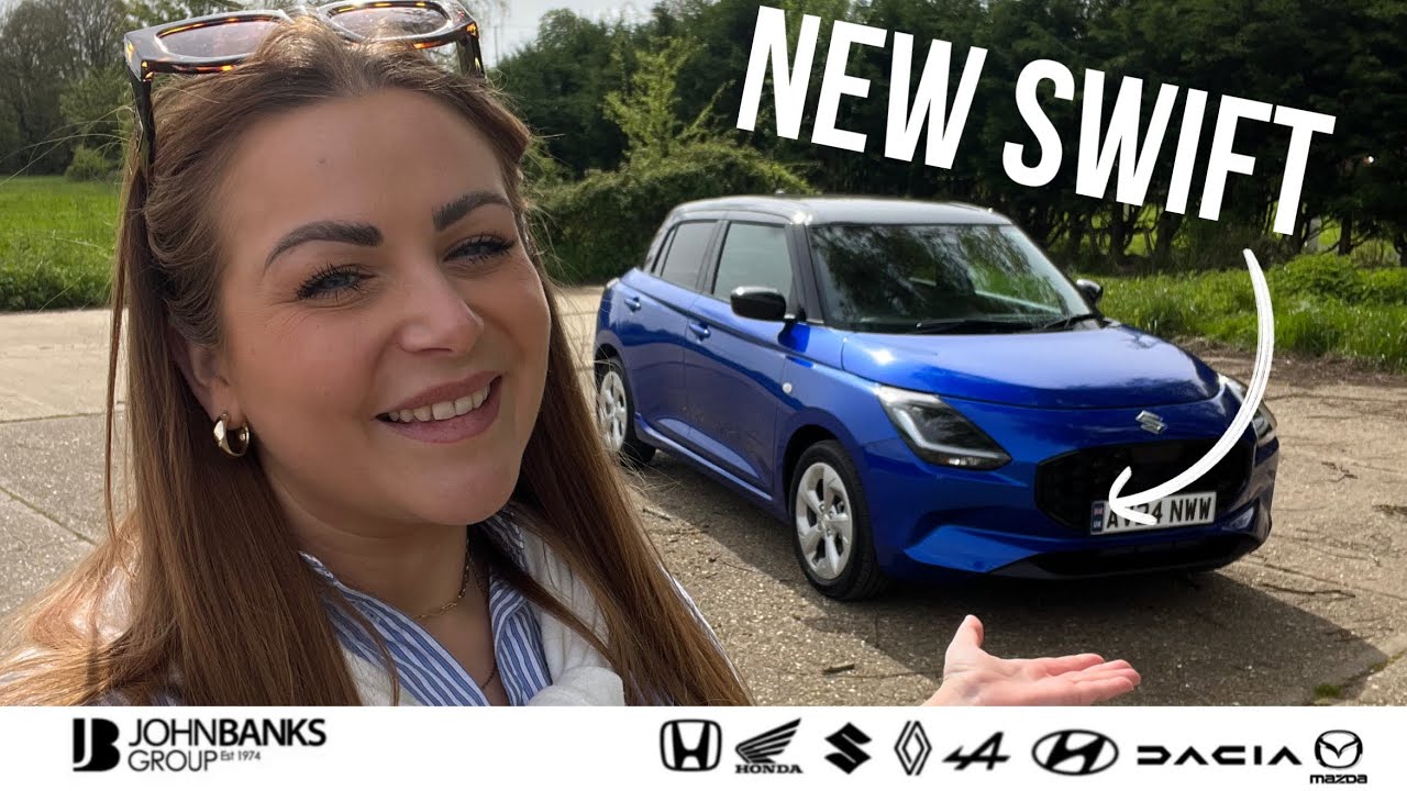 Насколько хорош НОВЫЙ Suzuki Swift? Тиш проводит тест-драйв новой модели в автосалоне John Banks!