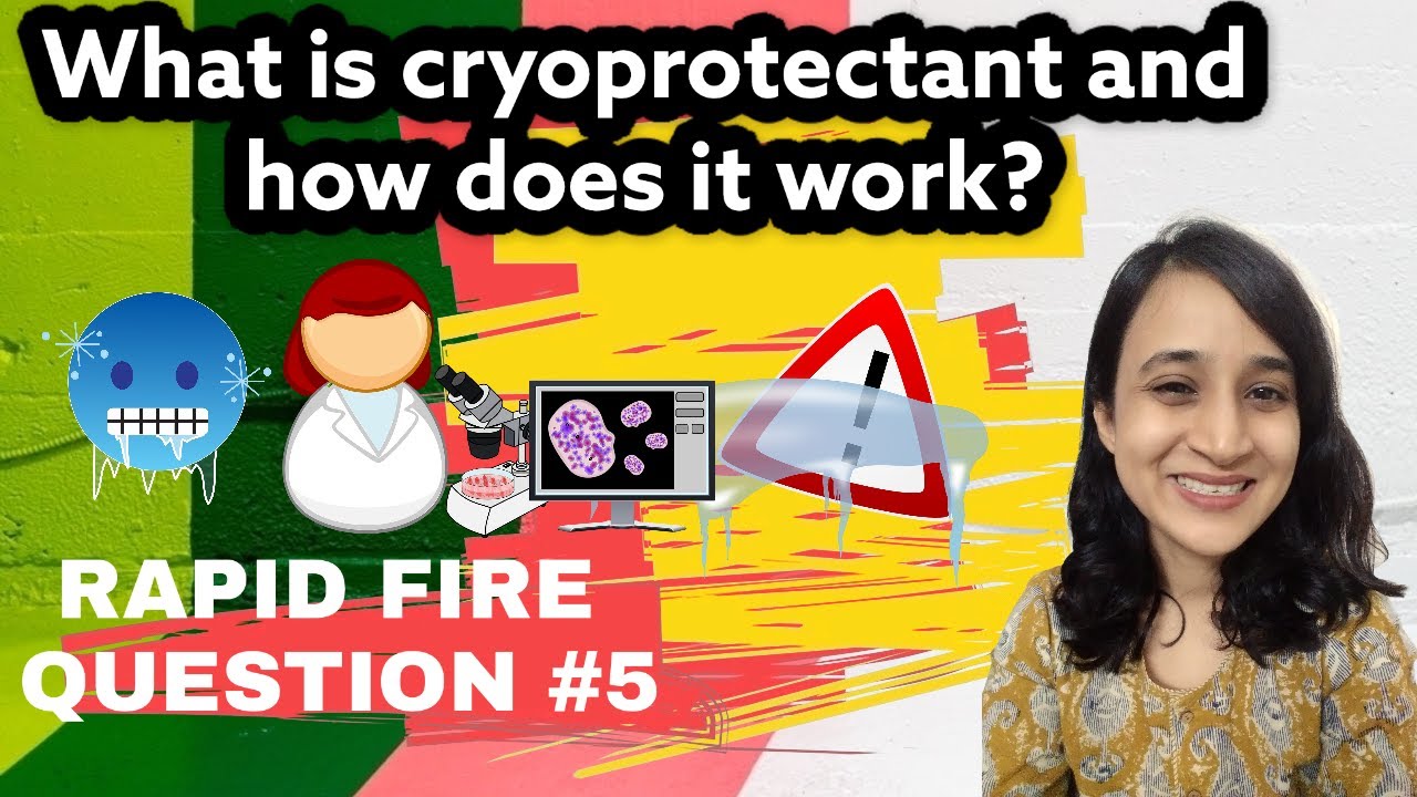 What is cryoprotectant and how does it work ? | DMSO as a cryoprotectant | Rapid fire Q5