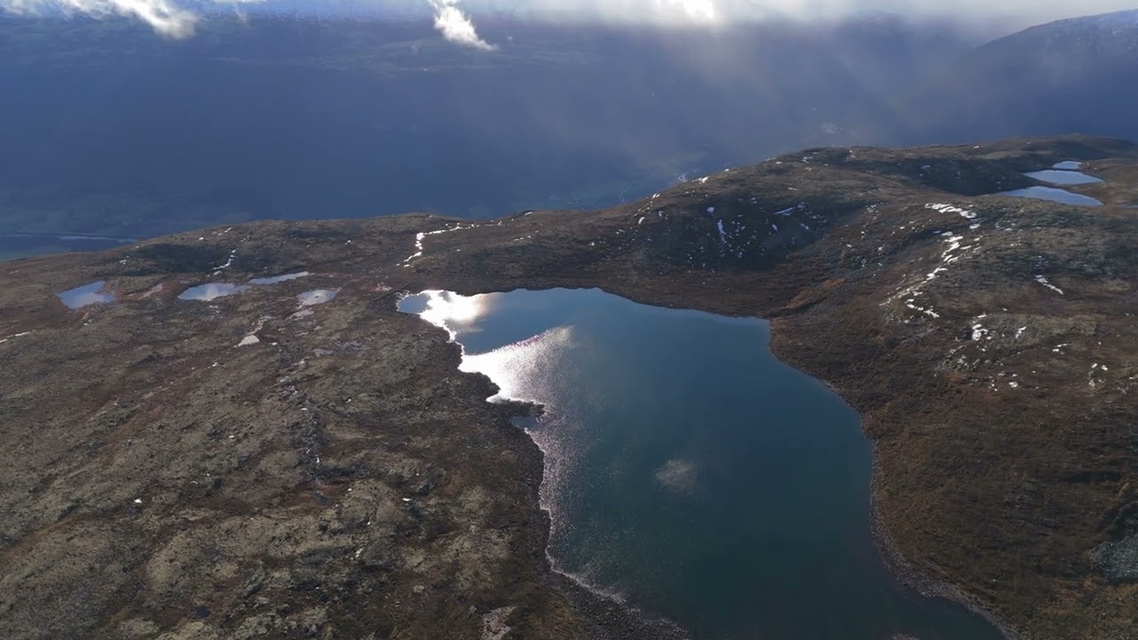 Norwegian nature.  22.10.2024 .Skjåk municipality