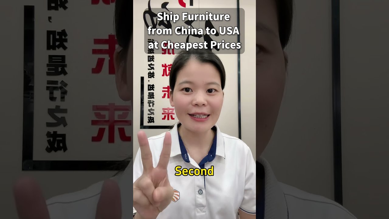 How to ship furniture from China to USA
