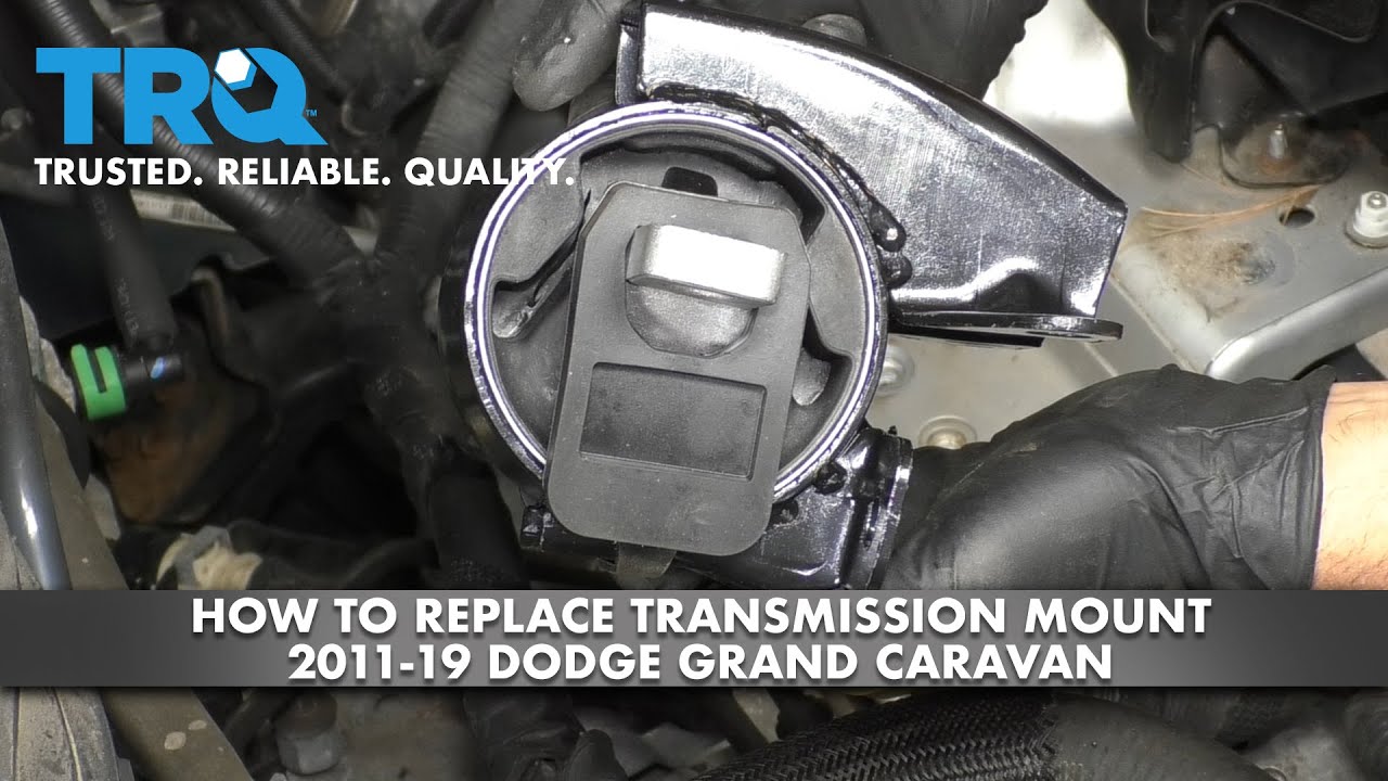 Как заменить опору коробки передач Dodge Grand Caravan 11-19