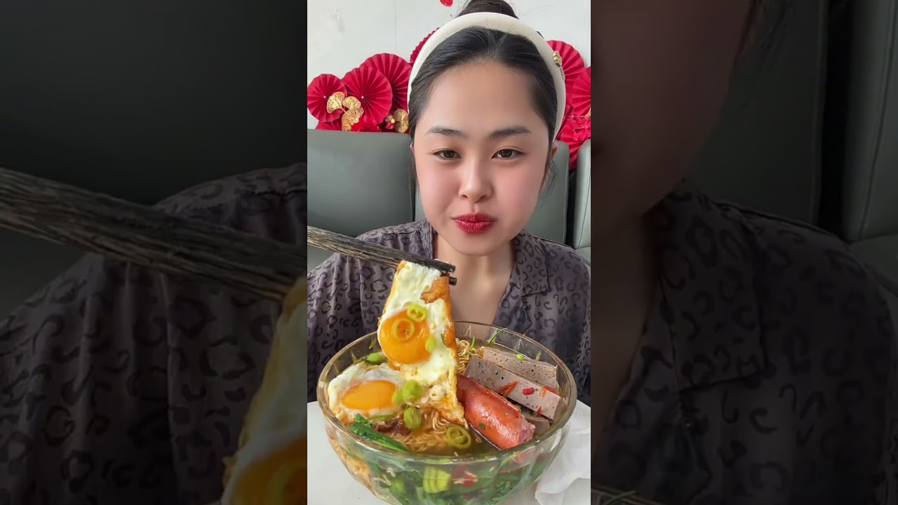 Tết là lại thèm mì tôm #dungthichan #mukbang #food 