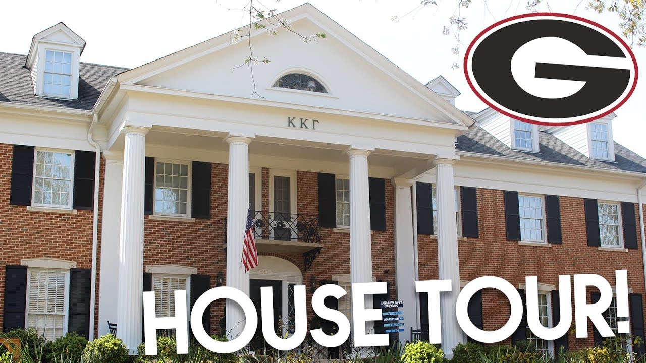SORORITY HOUSE TOUR // Kappa Kappa Gamma at the University of Georgia | Lottie Smalley
