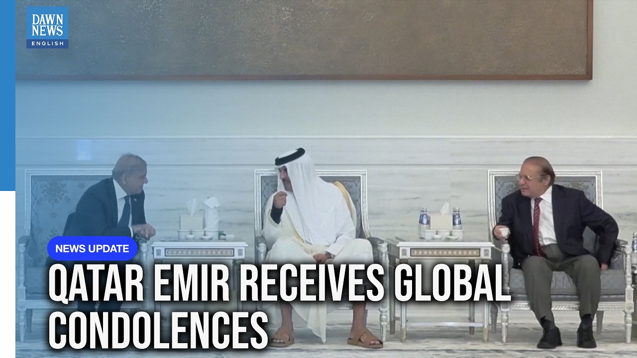 World Leaders Offer Condolences as Qatar Mourns Former Emir Sheikh Hamad bin Khalifa Al Thani | Dawn