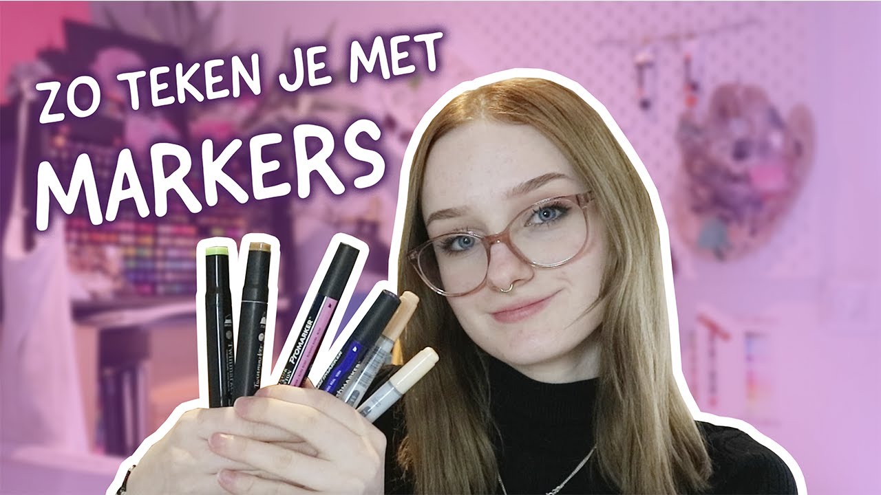 Tekenen met alcohol markers voor beginners