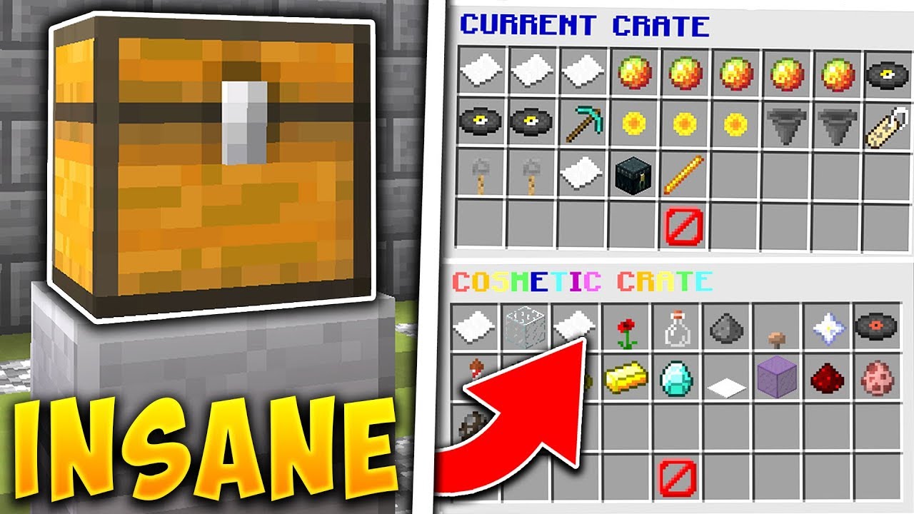 MASSIVE CRATE KEY OPENING! (Minecraft OP Prisons)