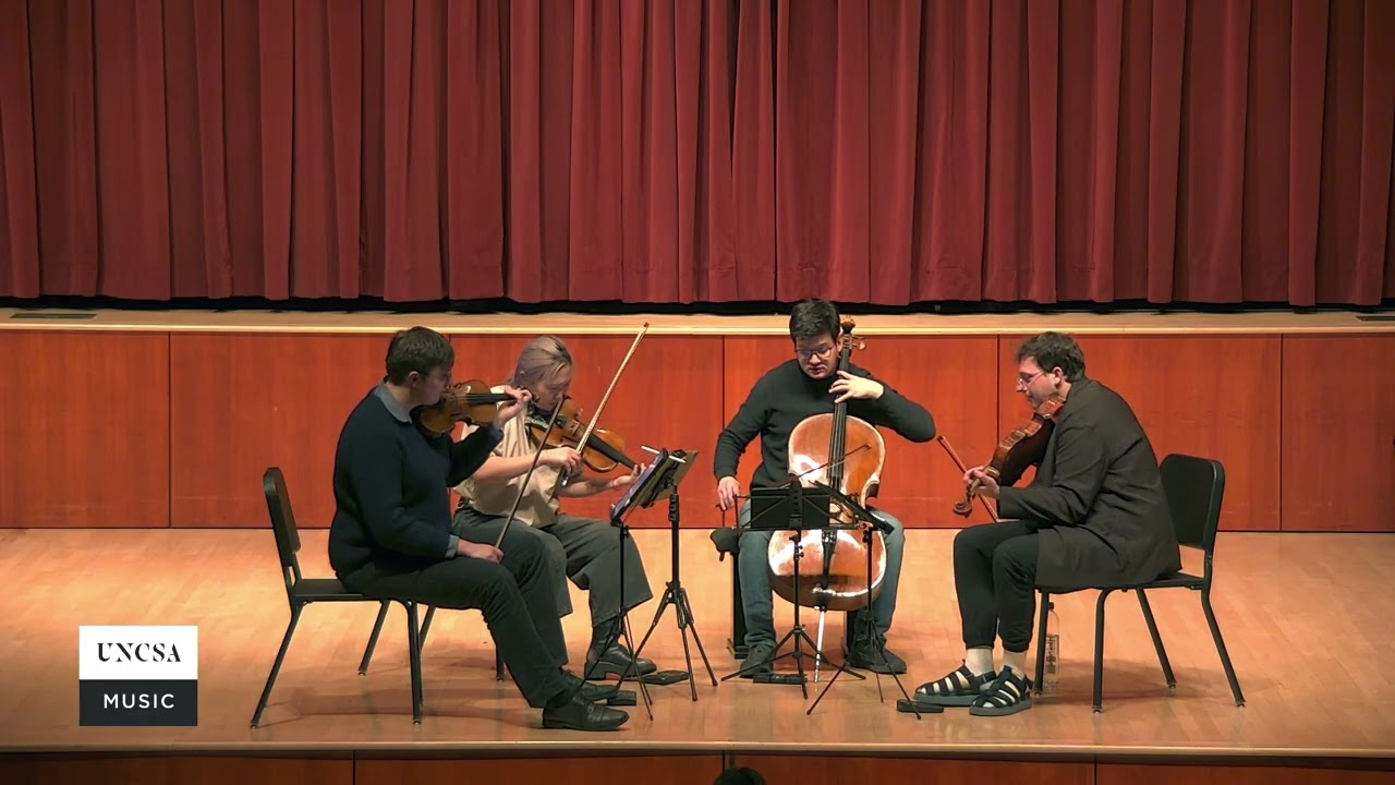 The Reanimation of Young Jamie Foyers for string quartet (2025) - David Huang Mailman (live reading)