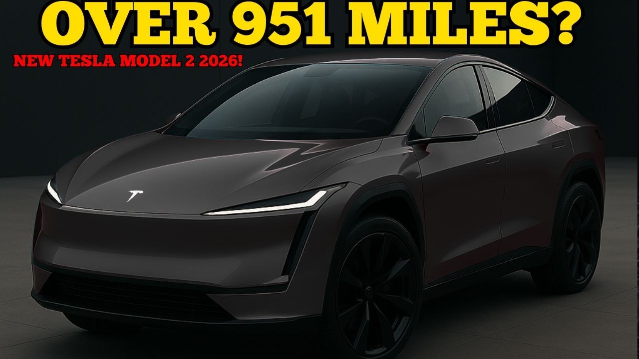 Новая Tesla Model 2 2026! 7 пунктов, которые должен проверить каждый водитель в возрасте