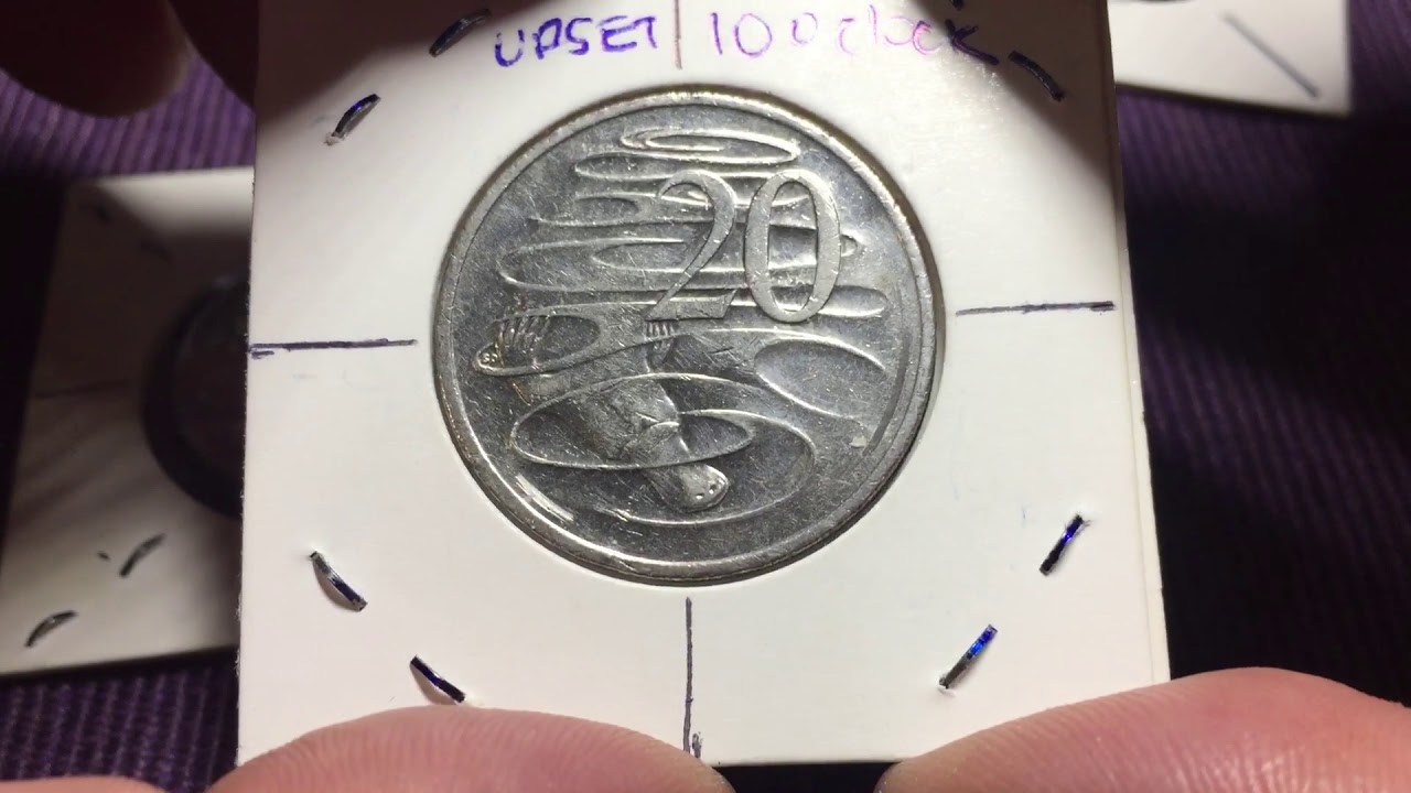 Australian Coin Errors - Rotated, Upset Error Coins