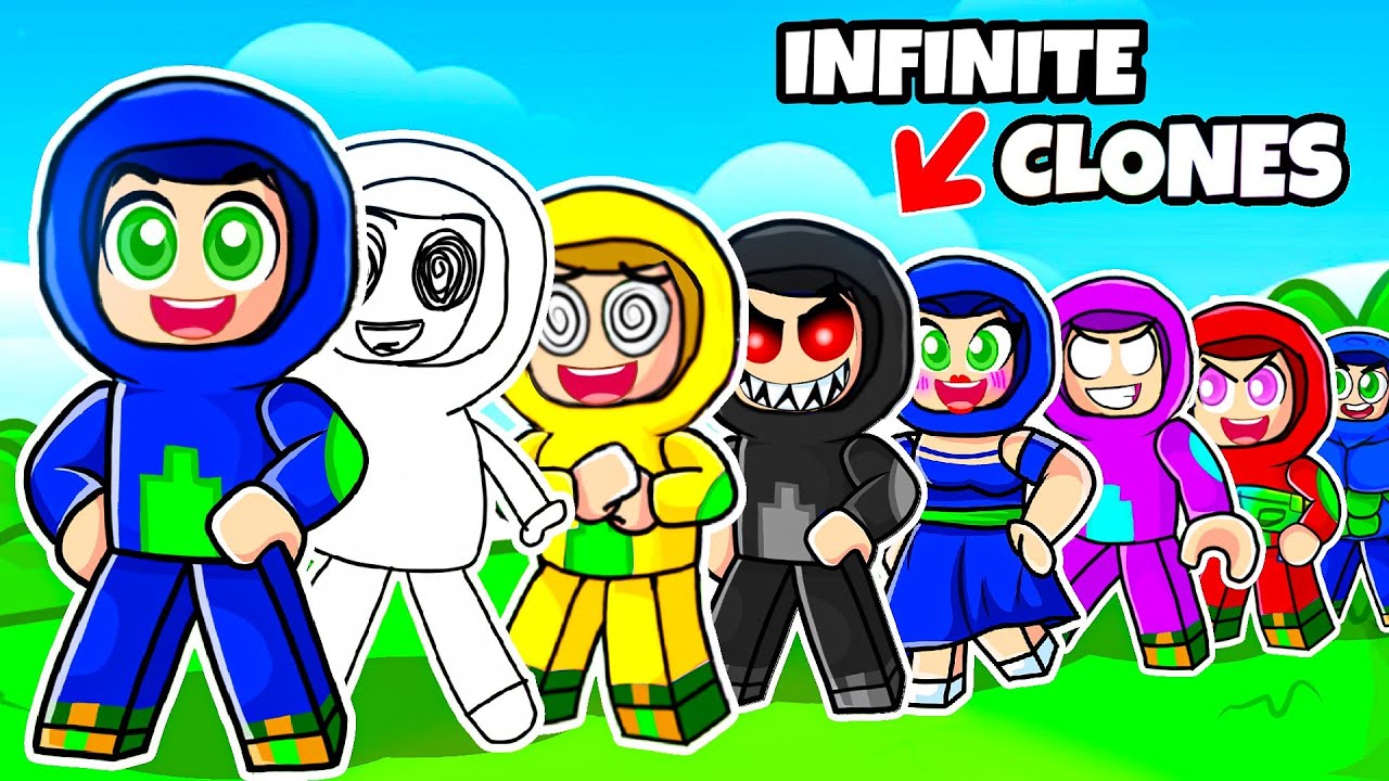 Ayush and Ekta Plays Roblox INFINITE CLONES!