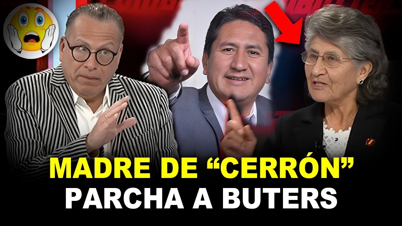 😱¡Impresionante!😬 La mamá de Vladimir Cerrón le dijo de TODO a Phillips Buters en televisión EN VIVO