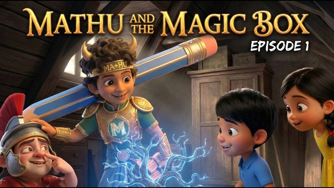 Mathu & The Magic Box - Episode 1 | ആദ്യത്തെ മാജിക് ട്രിക്ക് പഠിക്കാം!