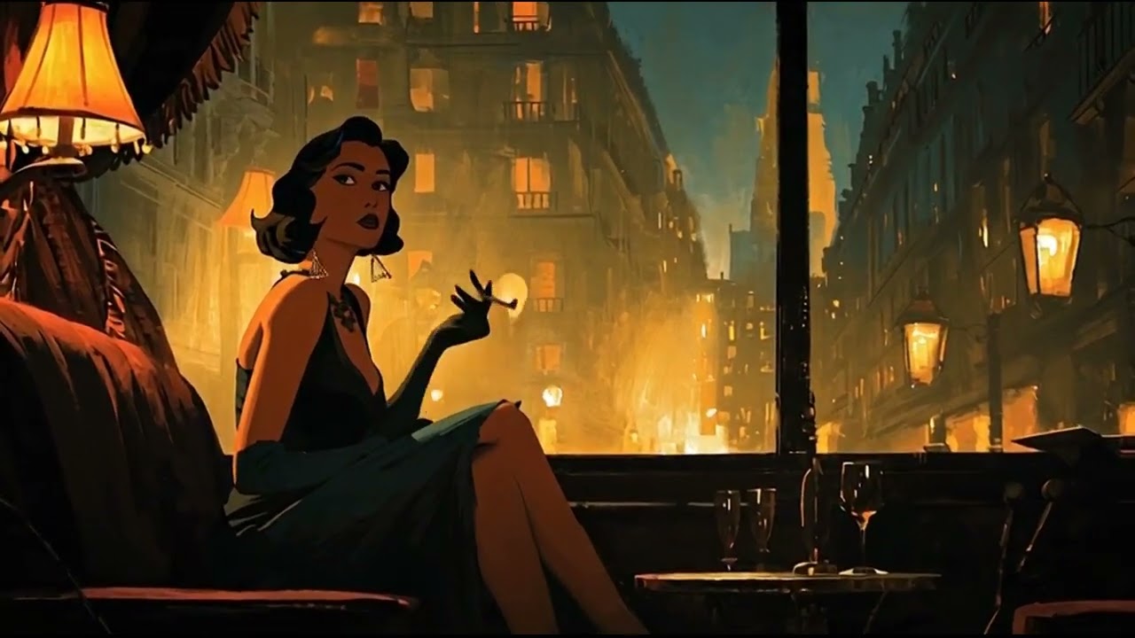 Smooth Jazz Café for Calm Night Moments