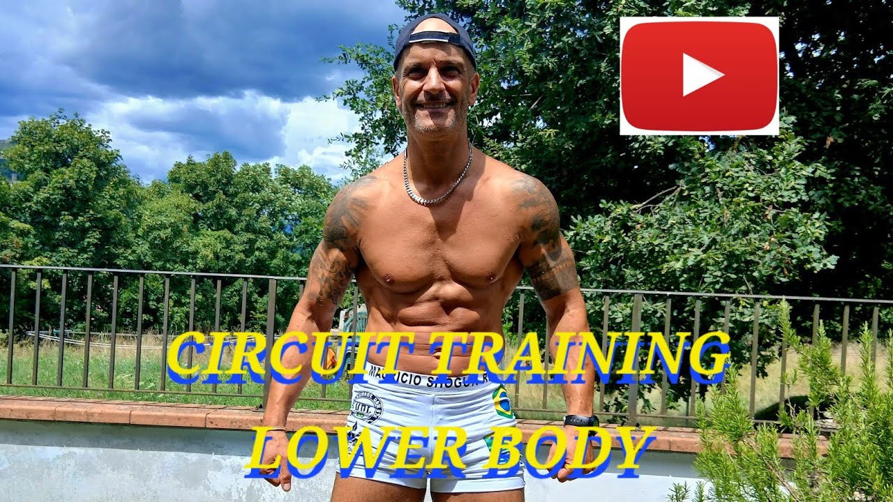 CIRCUIT TRAINING ADDOMINALI-GAMBE-GLUTEI anche per DONNE