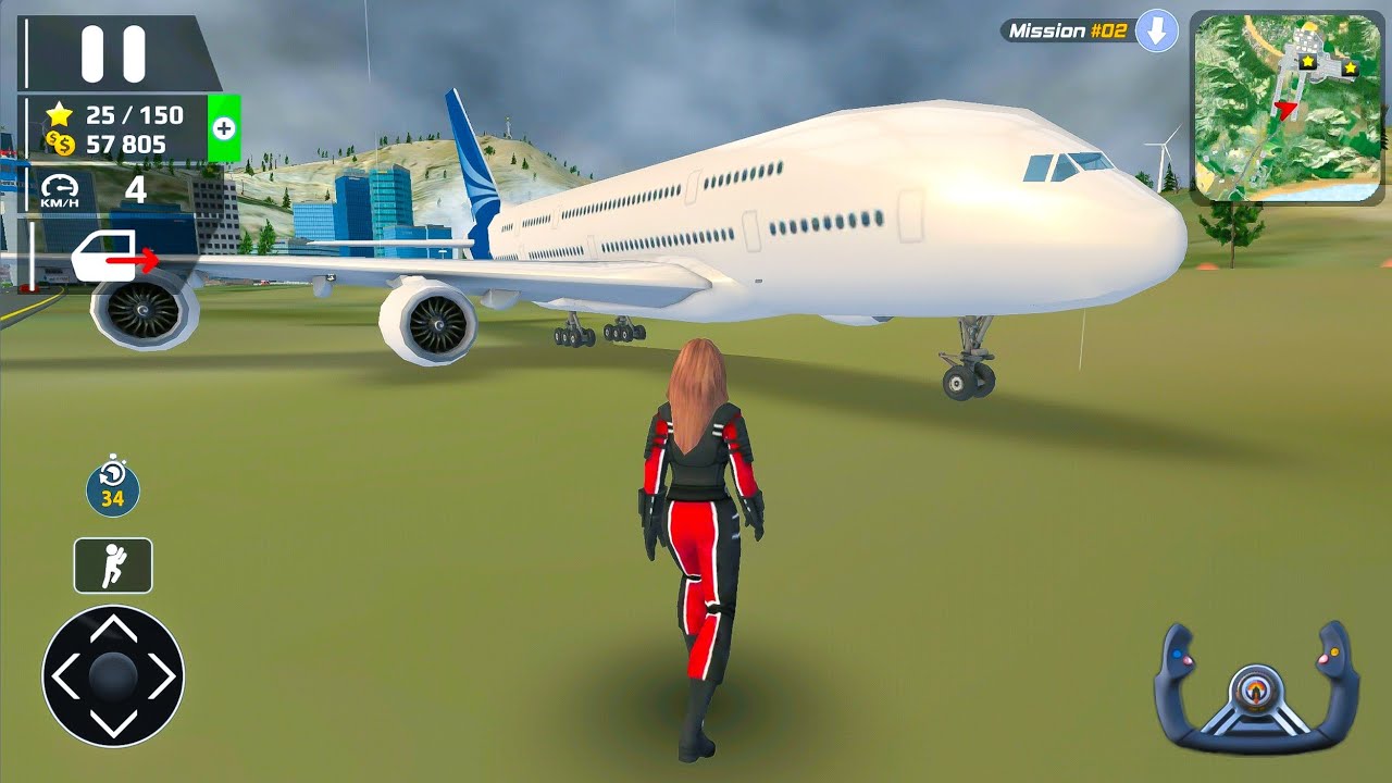 Airbus A380 Taking Off from Highway - Armored Helicopter Simulator - Android IOS Gameplay.