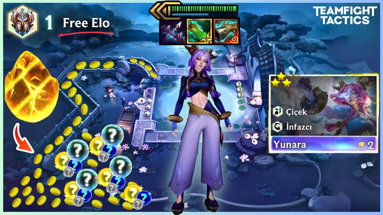 🥇 EUW CHALLENGER'A GİDEN YOL & PARA BASAN YUNARA! 💸 | SET 18 | OVERRATED TFT