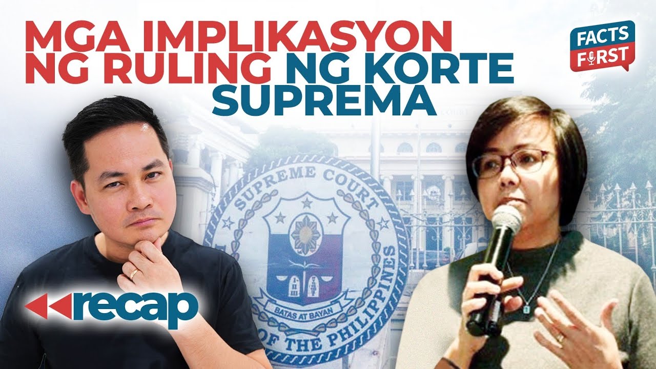UP Law professor explains implications of SC ruling on Sara Duterte