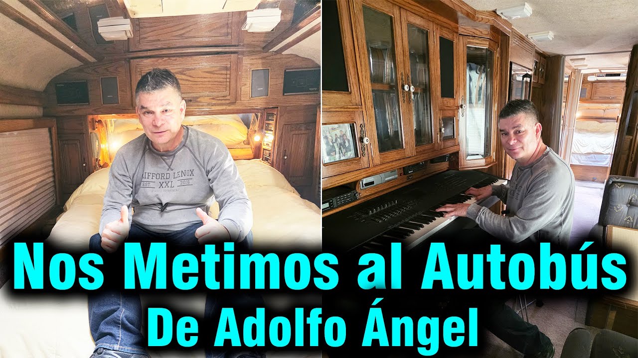 EXCLUSIVA: As&iacute; es por Dentro el Autob&uacute;s de Adolfo &Aacute;ngel de Los Temerarios 😳