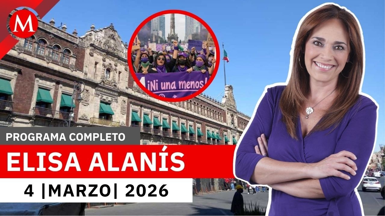 Blindarán el Palacio Nacional durante el 8M, afirmó Sheinbaum | Elisa Alanís, 4 de marzo de 2026