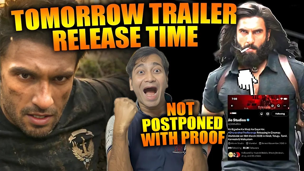 Dhurandhar 2 Trailer Release Time & Release Date ! Dhurandhar 2 Trailer Time | Dhurandhar2 Trailer