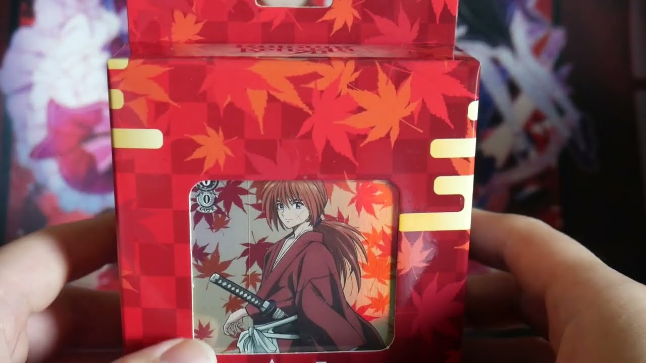 Weiss Schwarz - Rurouni Kenshin Trial Deck English Edition Unboxing