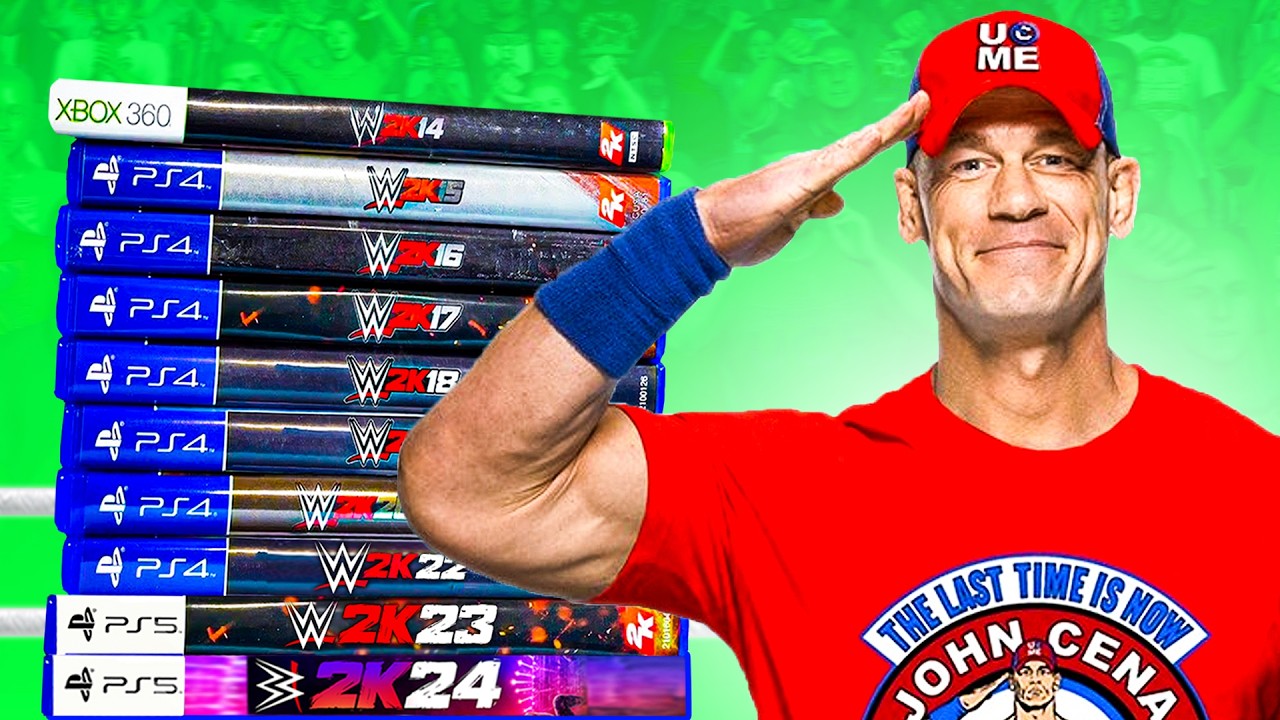 Hitting John Cena’s Finisher in Every WWE 2K Game!