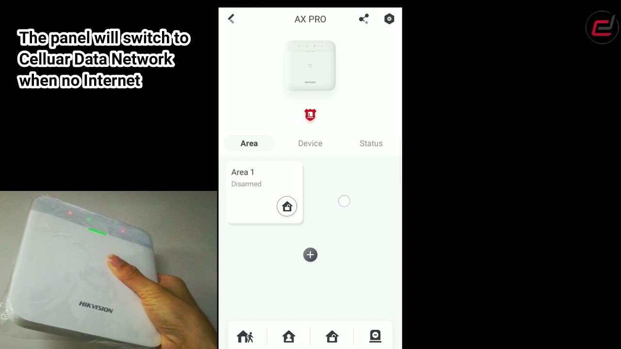 Hikvision AX Pro DS-PWA64-L-WB Phone Configure Guide