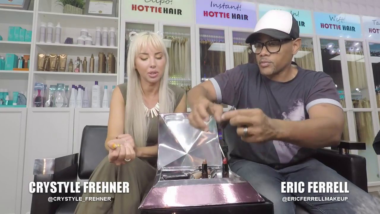 MAC AALIYAH COLLECTION UNVEILING W/ERIC FERRELL CELEBRITY MAKEUP ARTIST