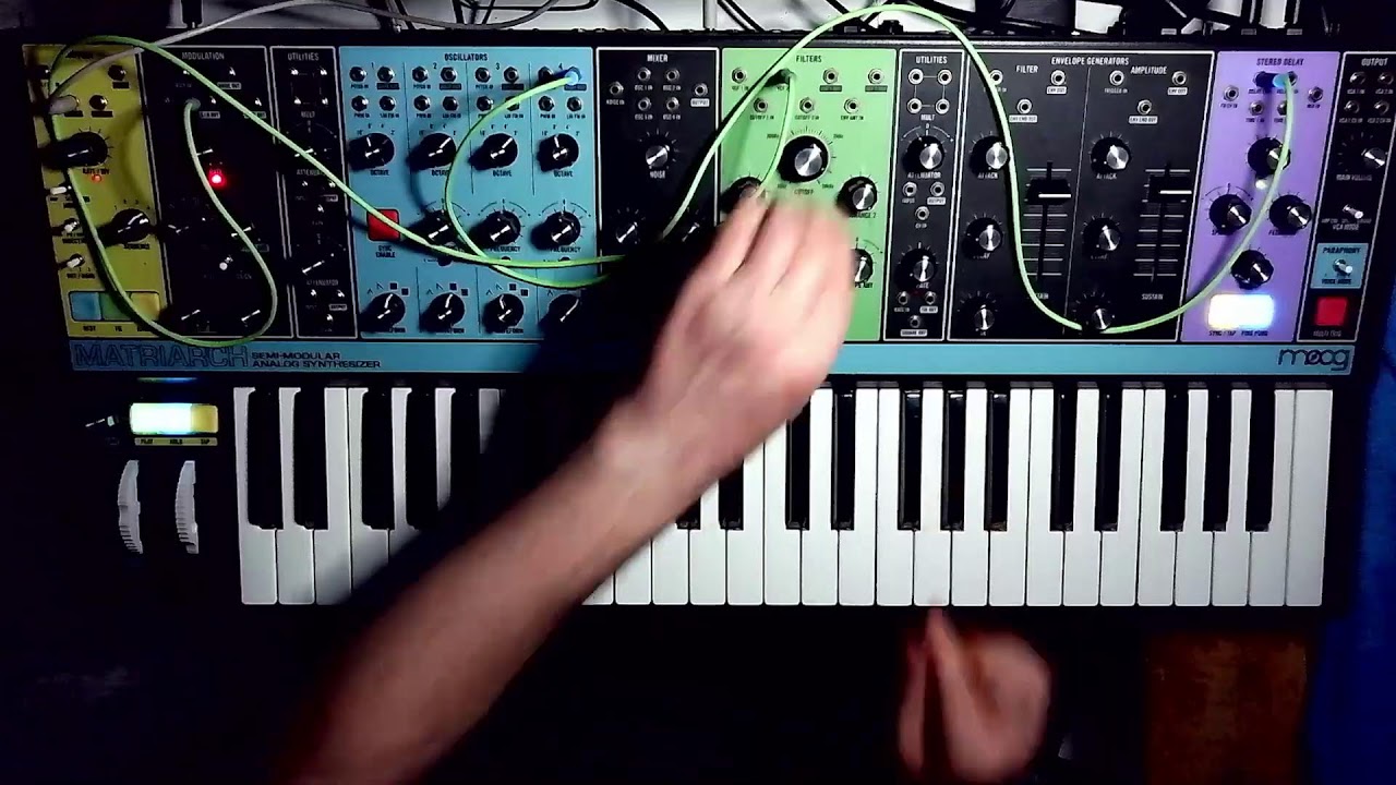 MOOG MATRIARCH SYNTHESIER FUN
