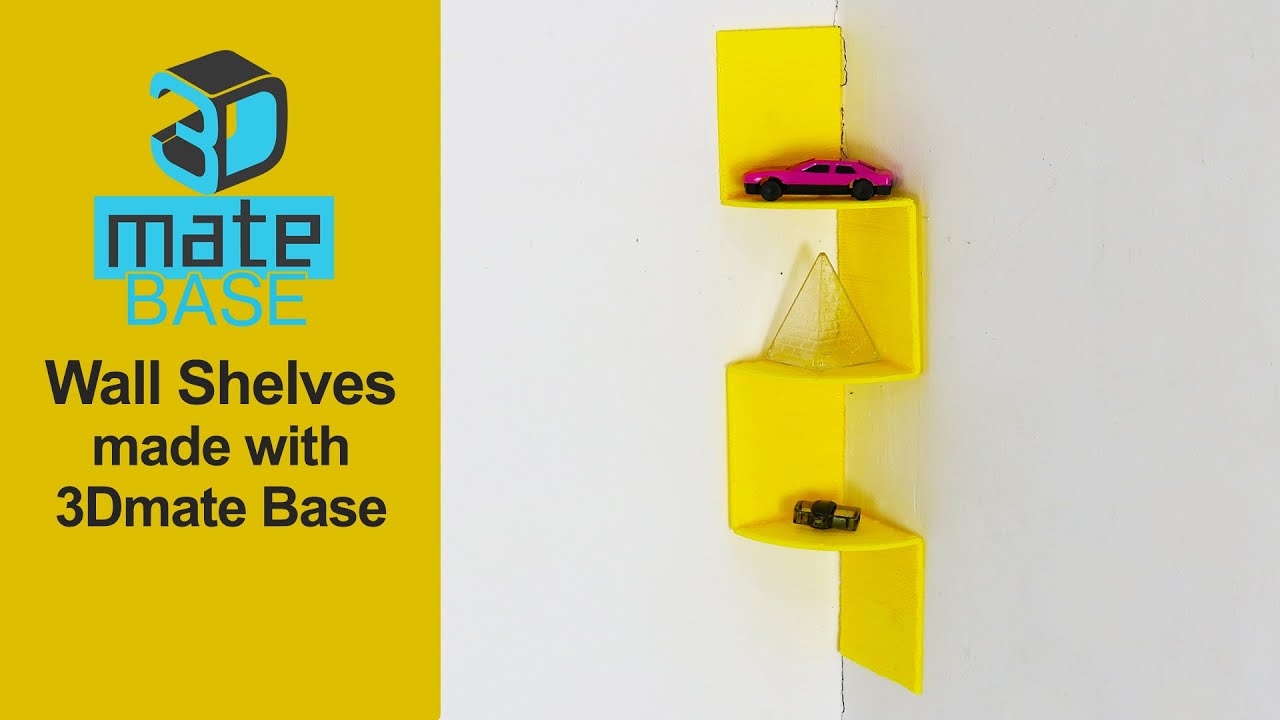 Wall Shelves made with 3Dmate BASE - 3D Pen Mat