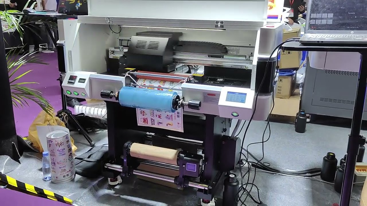 AUDLEY NEW A3 UV DTF Printer first show at SIGN CHINA EXPO, sophie +86 15136217640