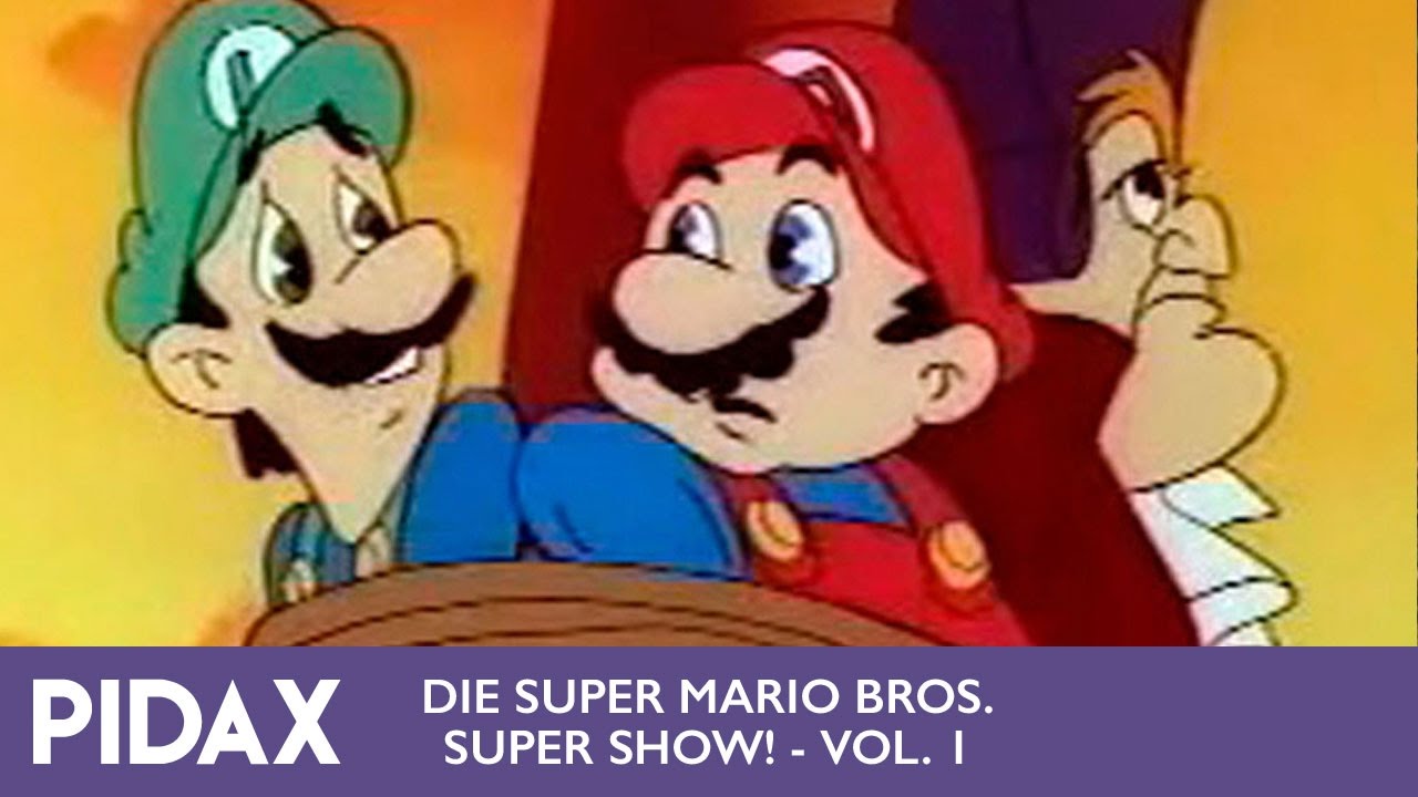 Pidax - Die Super Mario Bros. Super Show!, Vol. 1 (1989, TV-Serie)