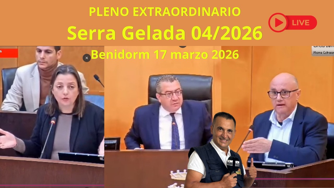En Benidorm el pleno aprueba la propuesta de acuerdo para el pago de la sentencia APR7 Serra Gelada