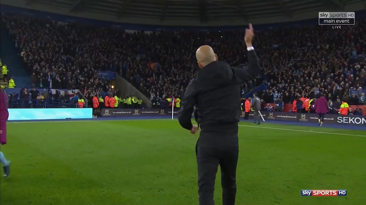 PEP GUARDIOLA CELEBRATION WITH MANCHESTER CITY SONG !! WE'VE GOT GUARDIOLA !!