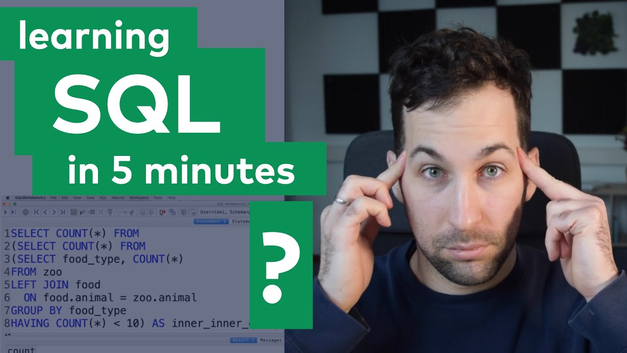 Изучите SQL за 5 минут! (А вы сможете?)