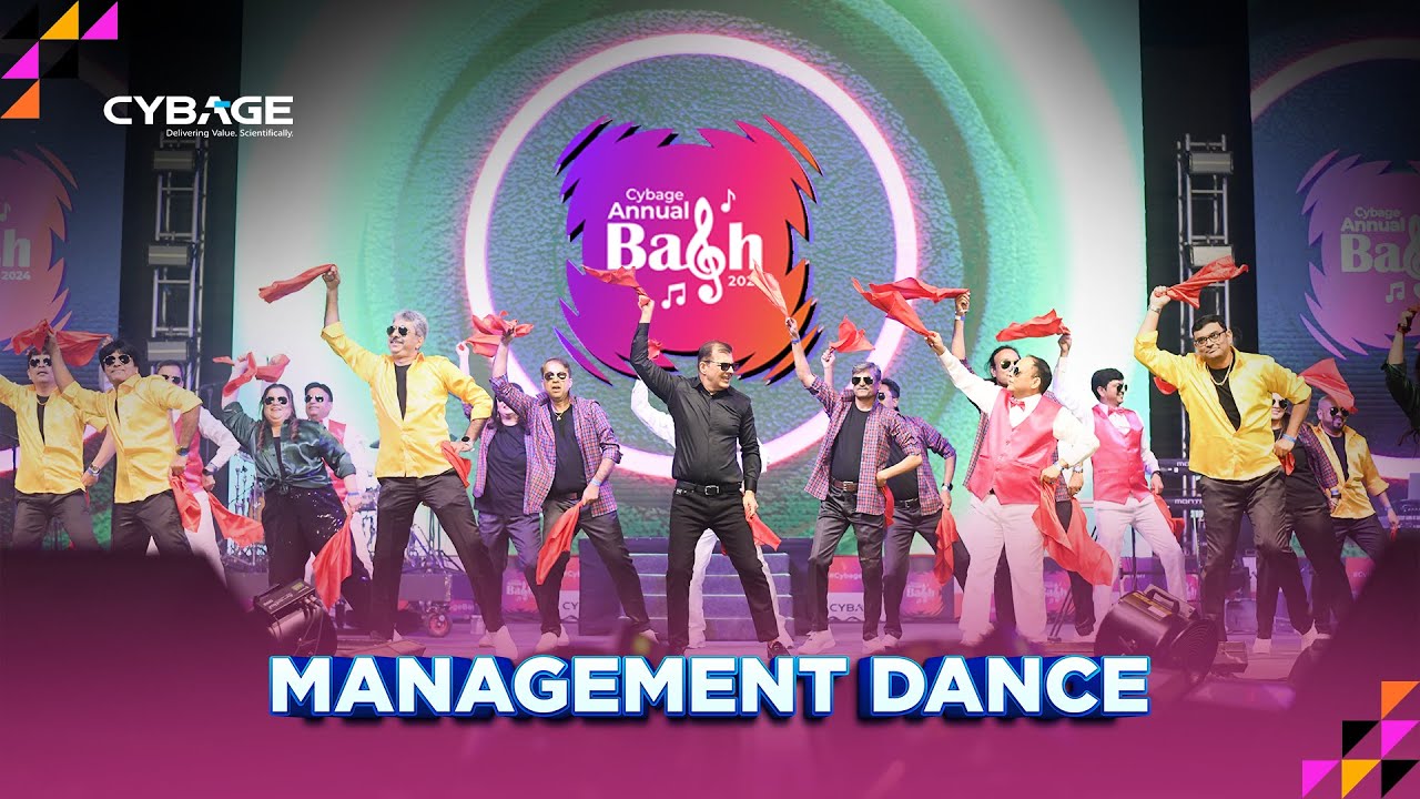 Cybage Annual Bash 2024 | Cybage Management Dance | Official video | Pune