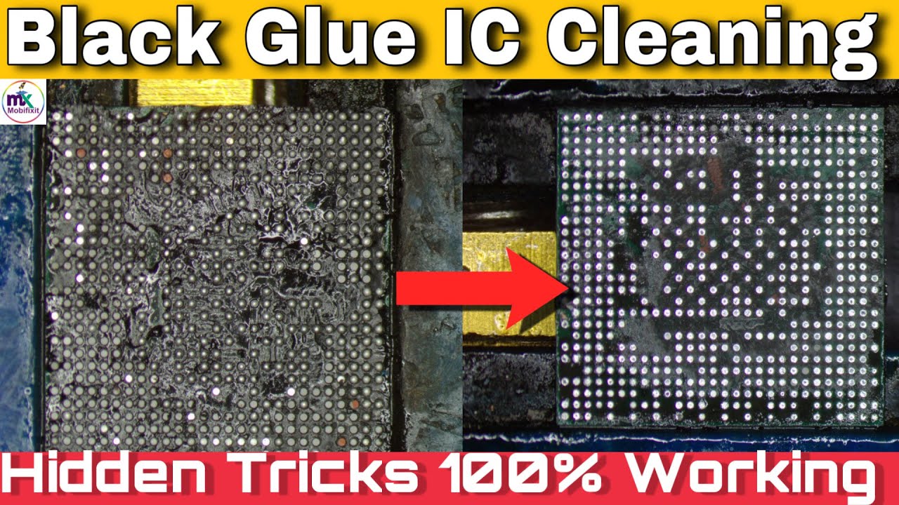 How To Clean Any IC | Vivo IC Clean | eMMC | CPU Clean | Mobifixit