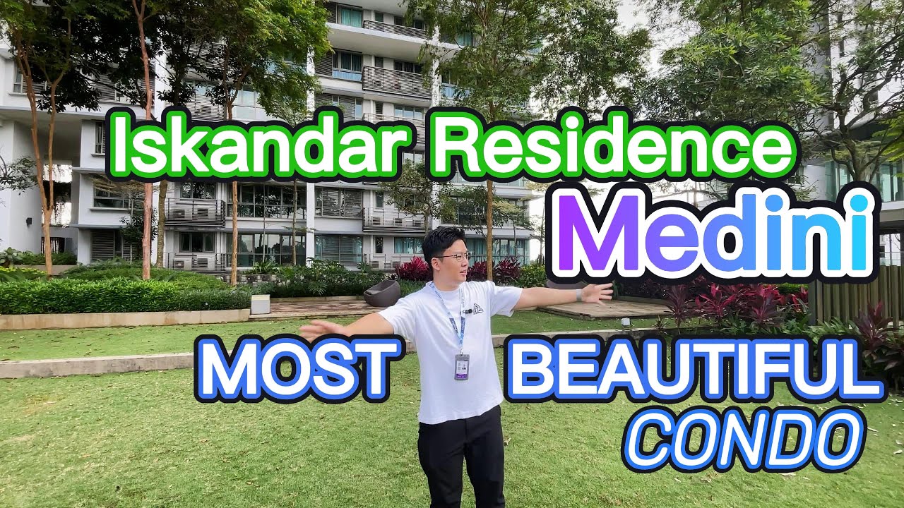 [Medini] Most Beautiful Condo in Medini | Iskandar Residence Tour 🇲🇾 